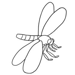 Malvorlage: Libelle (Tiere) #9953 - Kostenlose Malvorlagen zum Ausdrucken