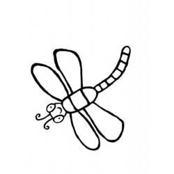 Malvorlage: Libelle (Tiere) #9954 - Kostenlose Malvorlagen zum Ausdrucken