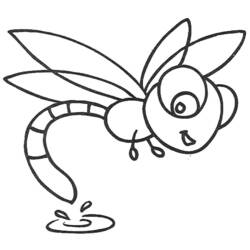 Malvorlage: Libelle (Tiere) #9957 - Kostenlose Malvorlagen zum Ausdrucken