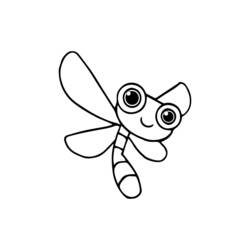 Malvorlage: Libelle (Tiere) #9998 - Kostenlose Malvorlagen zum Ausdrucken
