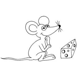 Malvorlage: Maus (Tiere) #14025 - Kostenlose Malvorlagen zum Ausdrucken