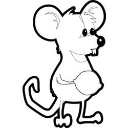 Malvorlage: Maus (Tiere) #14079 - Kostenlose Malvorlagen zum Ausdrucken