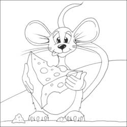 Malvorlage: Maus (Tiere) #14087 - Kostenlose Malvorlagen zum Ausdrucken