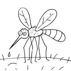 Malvorlage: Mücke (Tiere) #207161 - Kostenlose Malvorlagen zum Ausdrucken