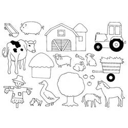 Malvorlage: Nutztiere (Tiere) #21388 - Kostenlose Malvorlagen zum Ausdrucken