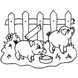 Malvorlage: Nutztiere (Tiere) #21518 - Kostenlose Malvorlagen zum Ausdrucken