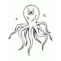 Malvorlage: Oktopus (Tiere) #18911 - Kostenlose Malvorlagen zum Ausdrucken