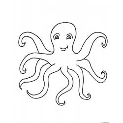 Malvorlage: Oktopus (Tiere) #18915 - Kostenlose Malvorlagen zum Ausdrucken