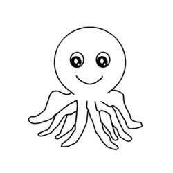 Malvorlage: Oktopus (Tiere) #18930 - Kostenlose Malvorlagen zum Ausdrucken
