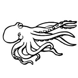 Malvorlage: Oktopus (Tiere) #18931 - Kostenlose Malvorlagen zum Ausdrucken