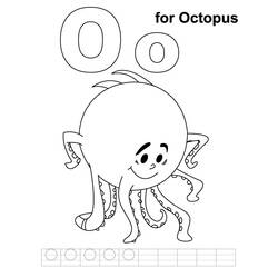 Malvorlage: Oktopus (Tiere) #18996 - Kostenlose Malvorlagen zum Ausdrucken
