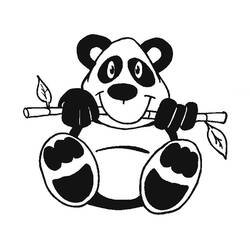 Malvorlage: Panda (Tiere) #12440 - Kostenlose Malvorlagen zum Ausdrucken