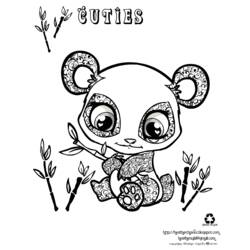Zeichnungen zum Ausmalen: Panda - Druckbare Malvorlagen
