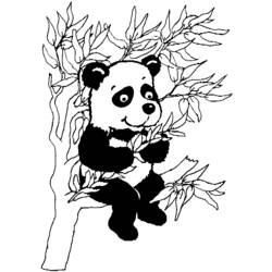 Malvorlage: Panda (Tiere) #12448 - Kostenlose Malvorlagen zum Ausdrucken