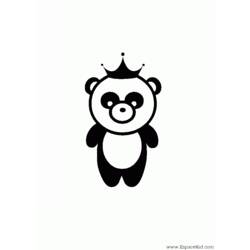 Malvorlage: Panda (Tiere) #12581 - Kostenlose Malvorlagen zum Ausdrucken
