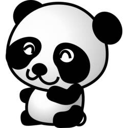 Malvorlage: Panda (Tiere) #12585 - Kostenlose Malvorlagen zum Ausdrucken