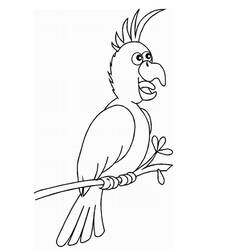 Malvorlage: Papagei (Tiere) #16207 - Kostenlose Malvorlagen zum Ausdrucken