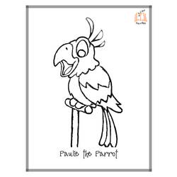 Malvorlage: Papagei (Tiere) #16244 - Kostenlose Malvorlagen zum Ausdrucken