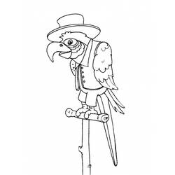 Malvorlage: Papagei (Tiere) #16248 - Kostenlose Malvorlagen zum Ausdrucken