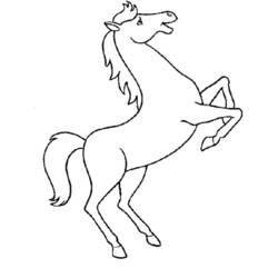 Malvorlage: Pferd (Tiere) #2171 - Kostenlose Malvorlagen zum Ausdrucken