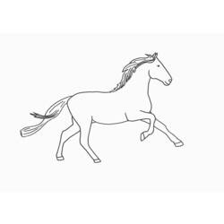 Malvorlage: Pferd (Tiere) #2196 - Kostenlose Malvorlagen zum Ausdrucken