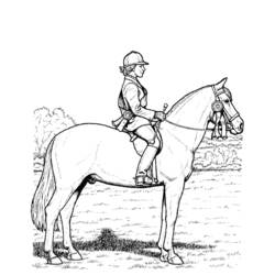 Malvorlage: Pferd (Tiere) #2210 - Kostenlose Malvorlagen zum Ausdrucken