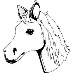 Malvorlage: Pferd (Tiere) #2216 - Kostenlose Malvorlagen zum Ausdrucken