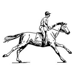 Malvorlage: Pferd (Tiere) #2360 - Kostenlose Malvorlagen zum Ausdrucken