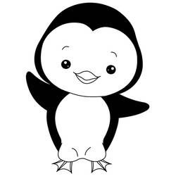 Malvorlage: Pinguin (Tiere) #16827 - Kostenlose Malvorlagen zum Ausdrucken