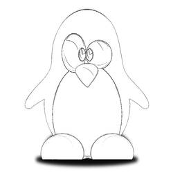 Malvorlage: Pinguin (Tiere) #16833 - Kostenlose Malvorlagen zum Ausdrucken