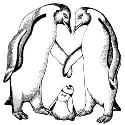 Malvorlage: Pinguin (Tiere) #16854 - Kostenlose Malvorlagen zum Ausdrucken