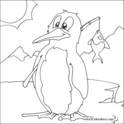 Malvorlage: Pinguin (Tiere) #16857 - Kostenlose Malvorlagen zum Ausdrucken