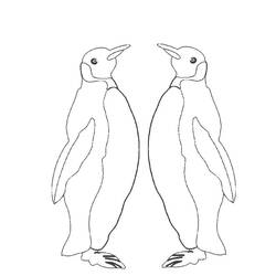 Malvorlage: Pinguin (Tiere) #16950 - Kostenlose Malvorlagen zum Ausdrucken