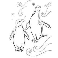 Malvorlage: Pinguin (Tiere) #16968 - Kostenlose Malvorlagen zum Ausdrucken