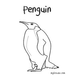 Malvorlage: Pinguin (Tiere) #16969 - Kostenlose Malvorlagen zum Ausdrucken
