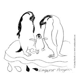 Malvorlage: Pinguin (Tiere) #17005 - Kostenlose Malvorlagen zum Ausdrucken