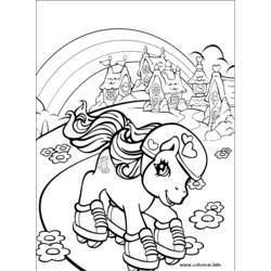 Malvorlage: Pony (Tiere) #17864 - Kostenlose Malvorlagen zum Ausdrucken