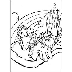 Malvorlage: Pony (Tiere) #17947 - Kostenlose Malvorlagen zum Ausdrucken