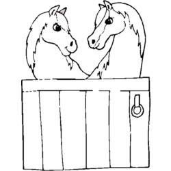 Malvorlage: Pony (Tiere) #18002 - Kostenlose Malvorlagen zum Ausdrucken