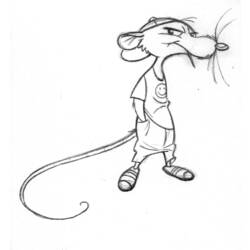 Malvorlage: Ratte (Tiere) #15188 - Kostenlose Malvorlagen zum Ausdrucken