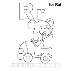 Malvorlage: Ratte (Tiere) #15212 - Kostenlose Malvorlagen zum Ausdrucken