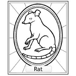 Malvorlage: Ratte (Tiere) #15220 - Kostenlose Malvorlagen zum Ausdrucken