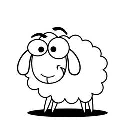 Malvorlage: Schaf (Tiere) #11400 - Kostenlose Malvorlagen zum Ausdrucken