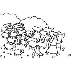 Malvorlage: Schaf (Tiere) #11490 - Kostenlose Malvorlagen zum Ausdrucken