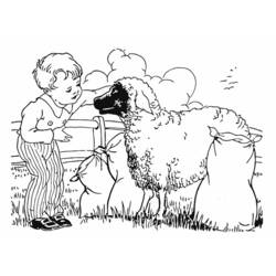 Malvorlage: Schaf (Tiere) #11495 - Kostenlose Malvorlagen zum Ausdrucken