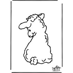Malvorlage: Schaf (Tiere) #11512 - Kostenlose Malvorlagen zum Ausdrucken