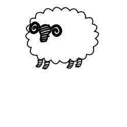Malvorlage: Schaf (Tiere) #11515 - Kostenlose Malvorlagen zum Ausdrucken