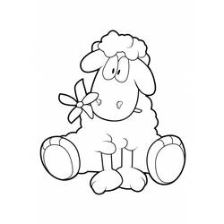 Malvorlage: Schaf (Tiere) #11520 - Kostenlose Malvorlagen zum Ausdrucken