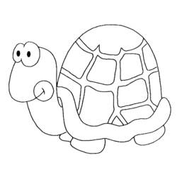 Malvorlage: Schildkröte (Tiere) #13509 - Kostenlose Malvorlagen zum Ausdrucken