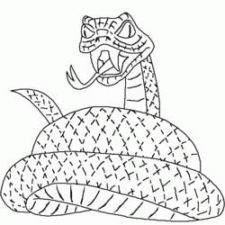 Malvorlage: Schlange (Tiere) #14383 - Kostenlose Malvorlagen zum Ausdrucken